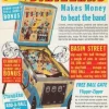 Tradera Flyer flipperspel Bally Dixieland| Spillemaskiner