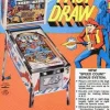 Tradera Flyer flipperspel Gottlieb Fast Draw| Spillemaskiner