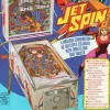 Tradera Flyer flipperspel Gottlieb Jet Spin| Spillemaskiner