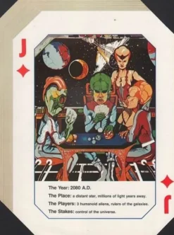 Tradera Flyer flipperspel Williams Alien Poker| Spillemaskiner