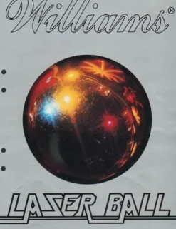 Tradera Flyer flipperspel Williams Laser Ball| Spillemaskiner