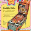Tradera Flyer flipperspel Williams Jive Time| Spillemaskiner