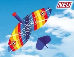 Tradera Flygplan Spatz - skjuts iväg med gummiband> Leg & Spil