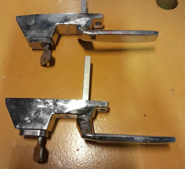 Hot Fönsterhandtag med nyckel låsbara handtag Kroge, Håndtag & Beslag