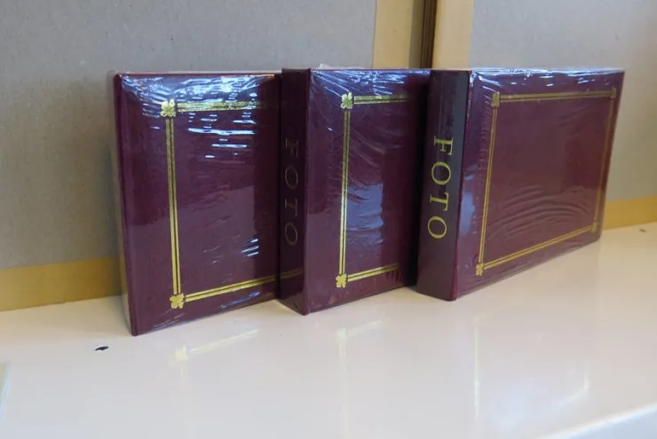 Tradera FOCUS 36,POCKET,VINRÖDA,3-PACK!| Fotoalbum