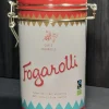 Tradera Fogarolli plåtburk kaffeburk> Metalemballage