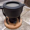 Tradera Fonduegryta med stativ| Husholdningsartikler