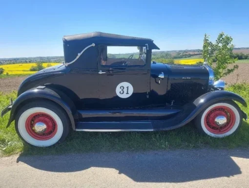Tradera Ford Model A Coupe 1929- Hot Rod| Veteranbiler Fra Før 1990