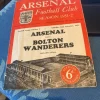 Tradera FOTBOLL Program Arsenal FC v Bolton Wanderers FC 24/11 1951 Highbury> Sportsmemorabilia