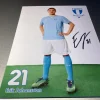 Tradera Fotbollsspelare Erik Johansson, Malmö FF| Autografer