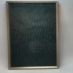 Tradera FOTORAM. Med glas och silver färgad metallram. Estancia. Finland.| Rammer