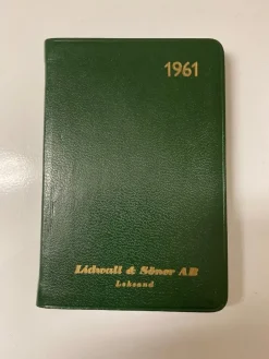 Tradera FRI FRAKT LIDWALL & SÖNER FICKALMANACKA 1961 LEKSAND LIDWALLS BÅTAR LIDWALLSBÅT| Båd- & Skib-memorabilia