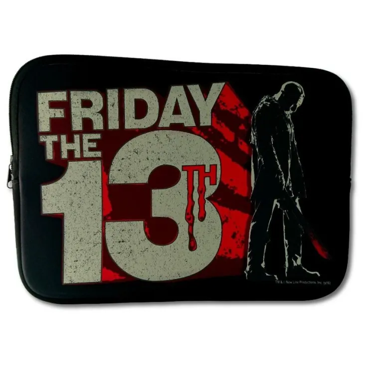 Tradera Friday The 13Th - Laptopfodral - 13″ - Block Logo| Filmmerchandise
