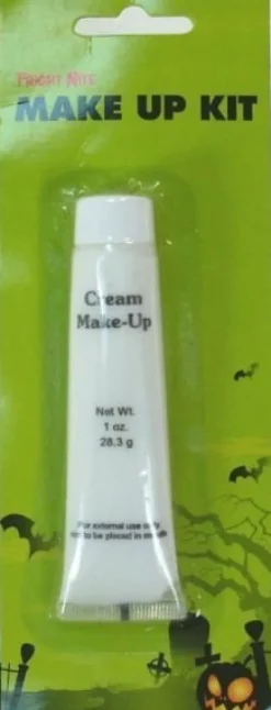 Tradera Fright Nite - Make up Cream - White| Rollespil & Karakterspil