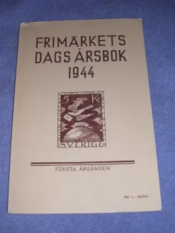 Tradera Frimärkets dags årsbok 1944 (första årgången)| Tilbehør