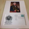 Tradera Frimurare Andrew Jackson fotografi & förstadagsbrev med passepartout storlek A4| Nordamerika