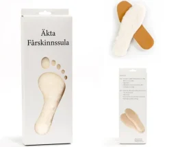 Tradera Fårskinnssula - Stl 42> Skopleje