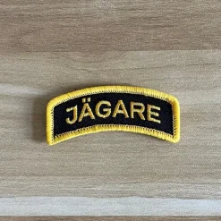 Tradera Försvarsmakten utbildningstecken JÄGARE K4> Militære Samlerobjekter