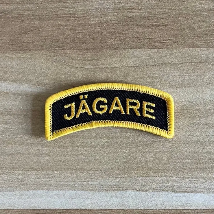 Tradera Försvarsmakten utbildningstecken JÄGARE K4> Militære Samlerobjekter