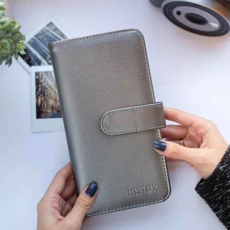 Tradera Fujifilm Instax Square SQ6 Pocket Album Grafit Grå| Fotoalbum