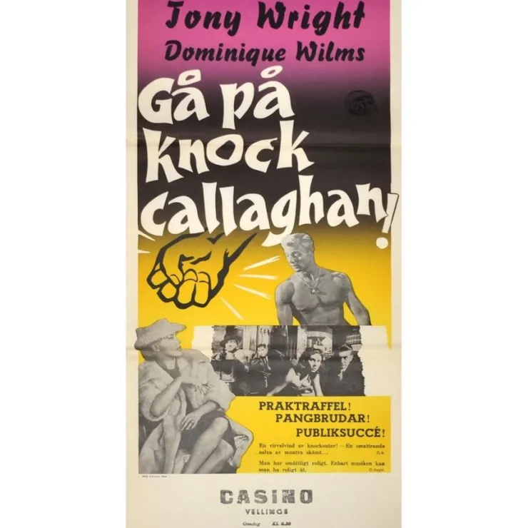 Tradera Gå på knock Callaghan! (D2966)> Plakater