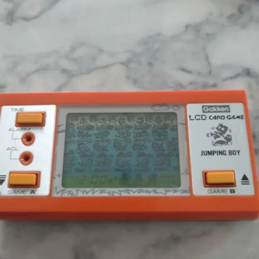 Tradera Gakken LCD Card Game Jumping Boy> Retro-videospil Og Pocket-spil