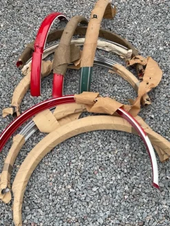 Tradera Gamla cykelskärmar - olika färger och modeller> Cykel