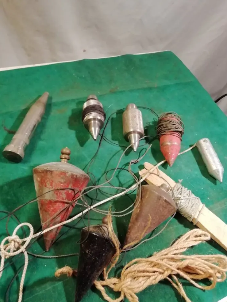 Store Gamla lod murareverktyg mm Værktøj