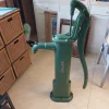Tradera Gammal grön vattenpump ÖRJAN| Havedekorationer