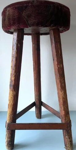 Tradera Gammal lokförarpall från Nordmark-Klarälvens Järnvägar (NKIJ)> Jernbane- & Sporvogns-memorabilia