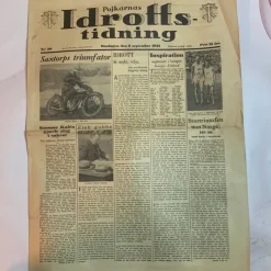 Tradera Gammal tidning - Pojkarnas Idrottstidning 6 sept 1933> Sportsmemorabilia
