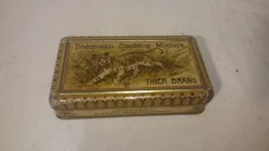 Tradera Gammal tobaksförpackning Tiedemans Smoking Mixture - TIGER BRAND> Tobakiana