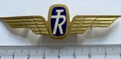Tradera Gammalt mössmärke, Trafik Restauranger II (broschnål)> Jernbane- & Sporvogns-memorabilia