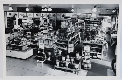 Tradera Gammalt orginalfoto från gammal Chevrolet Dealer / Återförsäljare 1941| Biltilbehør
