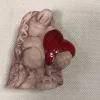 Store Gantofta Keramikfigur med hjärta Keramik & Porcelæn, Svensk