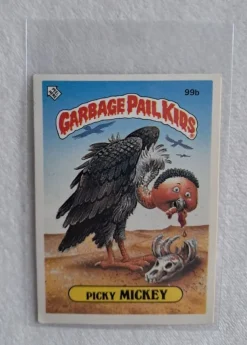 Tradera Garbage Pail Kids Picky Mickey 99b> Øvrige Samleobjekter