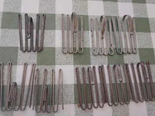 Discount Gardinkrokar 4-fingerkrok 4 olika modeller 9 stycken Längd ca 5,3 och 5,5cm Beslag & Reservedele