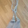 Tradera Gardinomtag med stress oxh fransar| Boligtekstiler