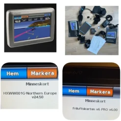 Tradera Garmin Gpsmap 620 BlueChart G3 Nord EU 2023+Nordea 2023+Friluftskartan Pro V6| Gps & Navigationsudstyr