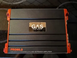 Tradera GAS PRO80.2 2-kanals slutsteg| Bilstereo