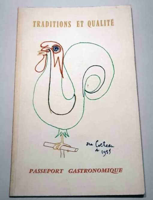 Tradera GASTRONOMI PASS FRÅN RESTAURANG RICHE SIGNERAD AV TORE WRETMAN 1961| Autografer