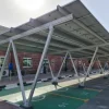 Outlet Genial carport med solcellspaneler, 5.28 kw Solenergi