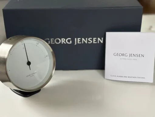 Clearance Georg Jensen HK10 Termometer - Stål/Vit Øvrige Antikviteter & Design