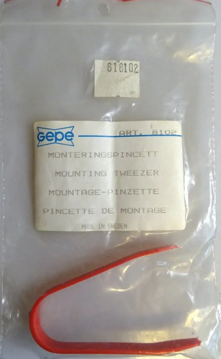 Tradera Gepe Monterings-pincett Art. B102. HELT NY.| Analoge Projektorer