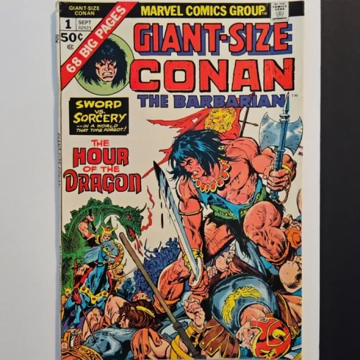 Clearance Giant-Size Conan #1 1974 1st appearance of Belit Amerikanske Serier