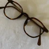 Store Glasögon från -50talet. Sköldpaddsfärgade- Bruna Går att sätta i glas.Fr optike Briller & Tilbehør