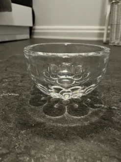 Best Glasskål kristallskål Orrefors med signatur Glas