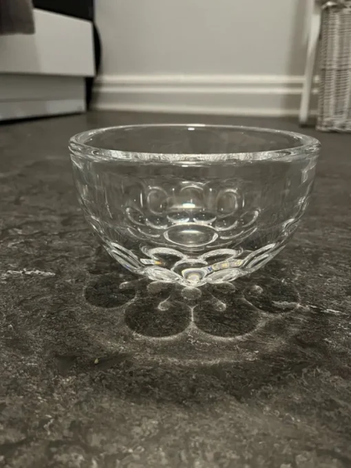 Best Glasskål kristallskål Orrefors med signatur Glas