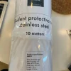 Shop Gnagarnät i rostfritt stål, 10 meter Byggematerialer
