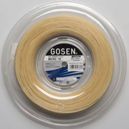 Tradera Gosen Tennissena Micro 16, Diameter:1.29 mm rulle 200 m, Natur tennis sena> Tennis